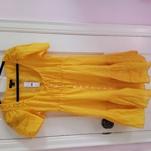 JCrew, Size XS, Gold Swim Cover-up, New with Tags